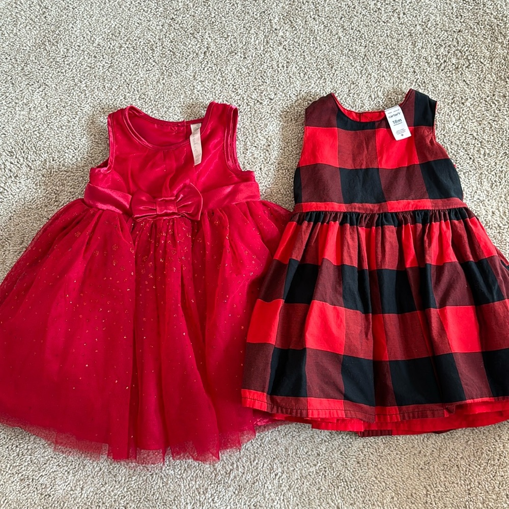 Set of 18 month dresses